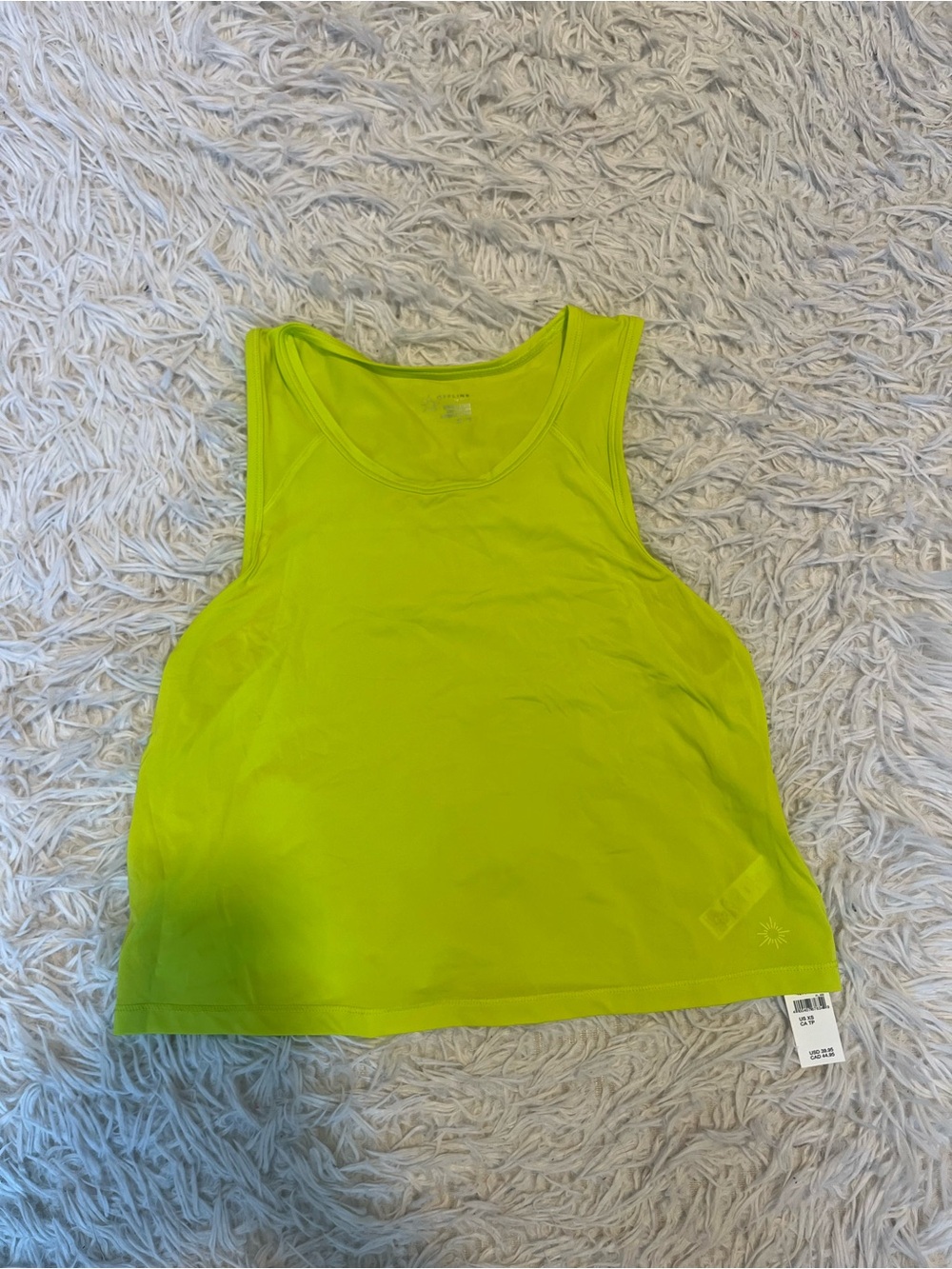 NWT Offline by Aerie bright cropped tank XS